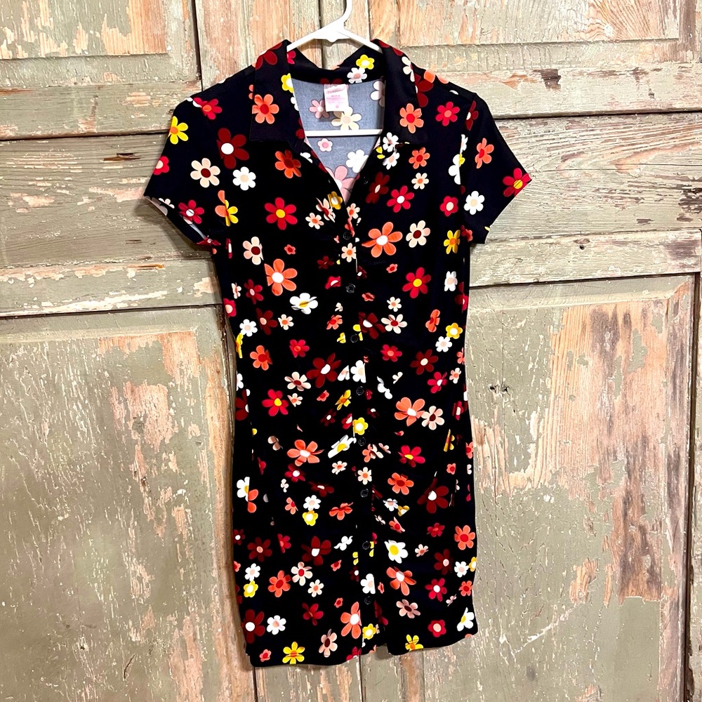 No Boundaries Floral Dress